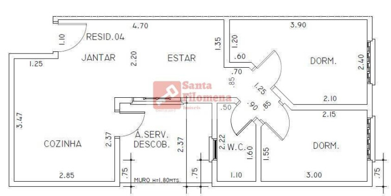Imagem Apartamento com 2 Quartos à Venda, 41 m² em Vila Príncipe De Gales - Santo André Imagem Apartamento com 2 Quartos à Venda, 41 m² em Vila Príncipe De Gales - Santo André