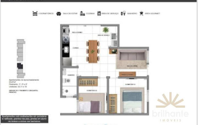 Imagem Apartamento com 2 Quartos à Venda, 47 m² em Vila Regente Feijó - São Paulo Imagem Apartamento com 2 Quartos à Venda, 47 m² em Vila Regente Feijó - São Paulo