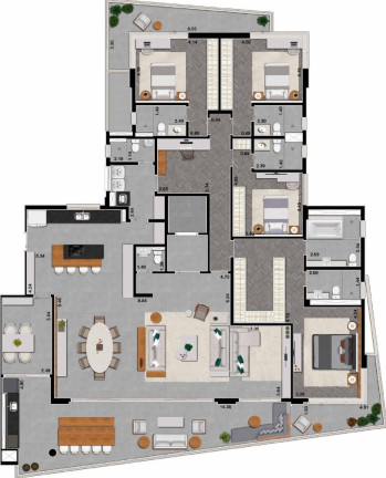 Imagem Imóvel com 4 Quartos à Venda, 322 m² em Vila Do Golf - Ribeirão Preto