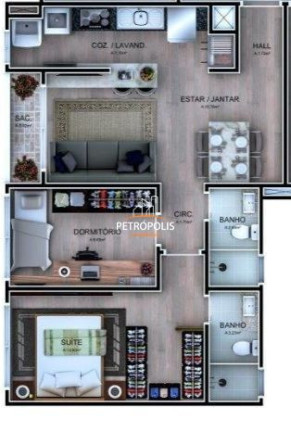 Imagem Apartamento com 2 Quartos à Venda, 58 m² em Rio Branco - Caxias Do Sul Imagem Apartamento com 2 Quartos à Venda, 58 m² em Rio Branco - Caxias Do Sul