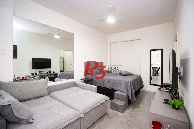 Imagem Studio com 1 Quarto à Venda, 31 m² em Embaré - Santos Imagem Studio com 1 Quarto à Venda, 31 m² em Embaré - Santos