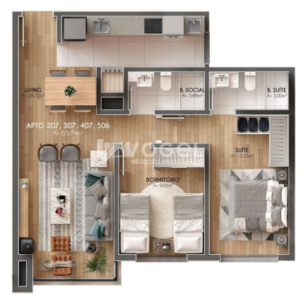 Imagem Apartamento com 2 Quartos à Venda,  em Centro - Canela