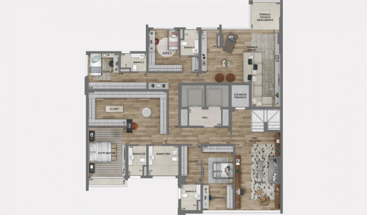 Imagem Apartamento com 4 Quartos à Venda, 280 m² em Moema - São Paulo