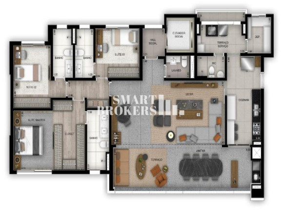 Imagem Apartamento com 3 Quartos à Venda, 154 m² em Vila Nova Conceição - São Paulo Imagem Apartamento com 3 Quartos à Venda, 154 m² em Vila Nova Conceição - São Paulo