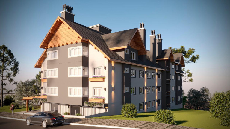 Imagem Apartamento com 2 Quartos à Venda, 94 m² em Moura - Gramado