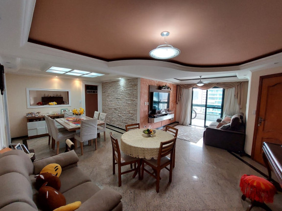 Imagem Apartamento com 3 Quartos à Venda, 137 m² em Canto Do Forte - Praia Grande
