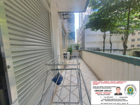 Imagem Apartamento com 2 Quartos à Venda, 75 m² em Gonzaga - Santos