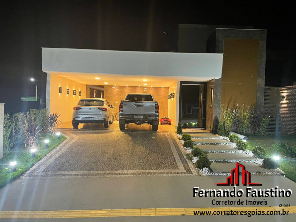 Imagem Casa de Condomínio com 3 Quartos à Venda, 175 m² em Terras Alpha Residencial 1 - Senador Canedo