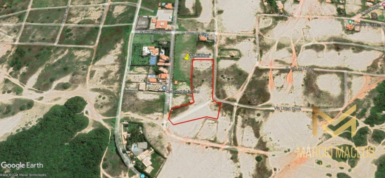 Terreno à Venda, 11.600 m² em Porto Das Dunas - Aquiraz