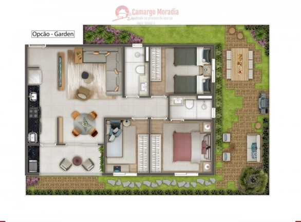 Imagem Apartamento com 3 Quartos à Venda, 63 m² em Parque Santa Rosa - Suzano