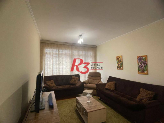 Apartamento com 3 Quartos à Venda, 183 m² em Embaré - Santos