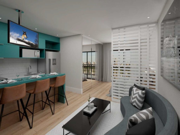 Imagem Imóvel com 1 Quarto à Venda, 27 m² em Parque Das Paineiras - São Paulo