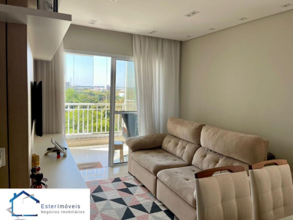 Imagem Apartamento com 3 Quartos para Alugar ou Temporada, 88 m² em Jardim Tereza Cristina - Jundiaí
