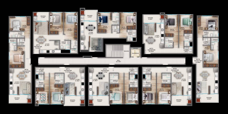Imagem Apartamento com 2 Quartos à Venda, 70 m² em Bombas - Bombinhas Imagem Apartamento com 2 Quartos à Venda, 70 m² em Bombas - Bombinhas