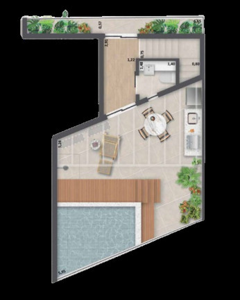 Imagem Imóvel com 2 Quartos à Venda, 43 m² em Copacabana - Rio De Janeiro Imagem Imóvel com 2 Quartos à Venda, 43 m² em Copacabana - Rio De Janeiro