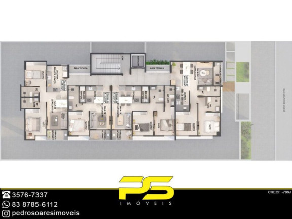 Imagem Apartamento com 1 Quarto à Venda, 35 m² em Intermares - Cabedelo Imagem Apartamento com 1 Quarto à Venda, 35 m² em Intermares - Cabedelo