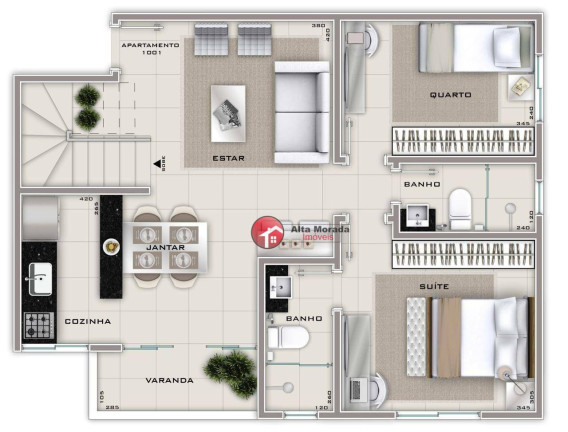 Imagem Apartamento com 2 Quartos à Venda, 148 m² em Cabral - Contagem