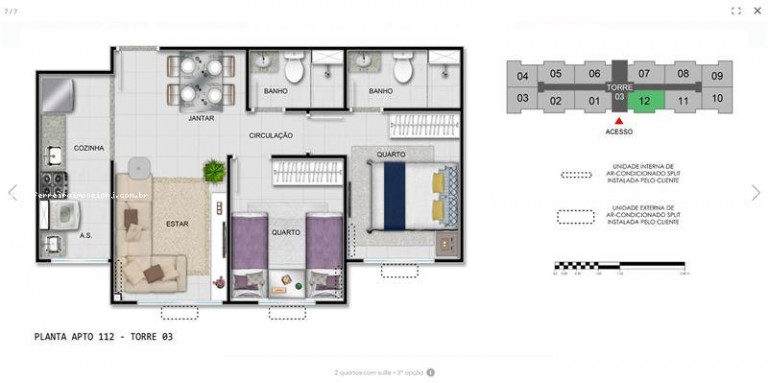 Imagem Apartamento à Venda, em Engenho De Dentro - Rio De Janeiro Imagem Apartamento à Venda, em Engenho De Dentro - Rio De Janeiro