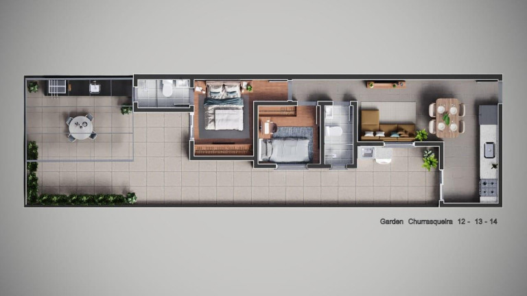 Imagem Apartamento com 2 Quartos à Venda, 93 m² em Campestre - Santo André