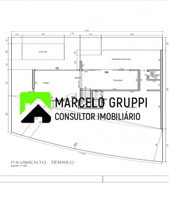 Imagem Casa com 3 Quartos à Venda, 197 m² em Jardins Do Império - Indaiatuba