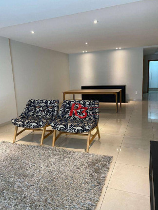 Imagem Apartamento com 3 Quartos para Alugar, 211 m² em Embaré - Santos