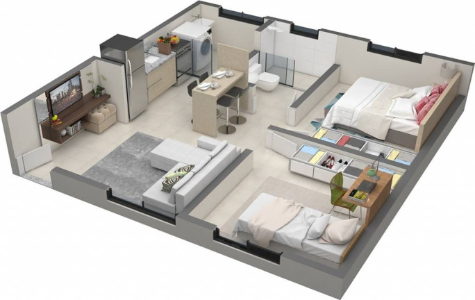 Imagem Imóvel com 2 Quartos à Venda, 42 m² em Parque Dos Lagos - Ribeirao Preto Imagem Imóvel com 2 Quartos à Venda, 42 m² em Parque Dos Lagos - Ribeirao Preto