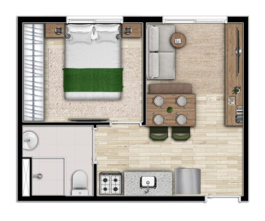 Imagem Imóvel com 1 Quarto à Venda, 26 m² em Vila Buarque - São Paulo Imagem Imóvel com 1 Quarto à Venda, 26 m² em Vila Buarque - São Paulo