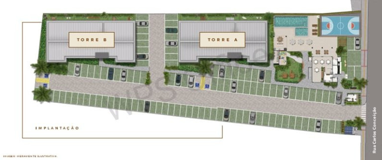 Imagem Apartamento com 2 Quartos à Venda, 55 m² em Buraquinho - Lauro De Freitas
