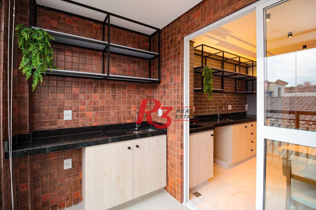 Imagem Apartamento com 1 Quarto à Venda, 41 m² em Aparecida - Santos