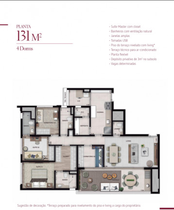 Imagem Apartamento com 4 Quartos à Venda, 131 m² em Bela Aliança - São Paulo