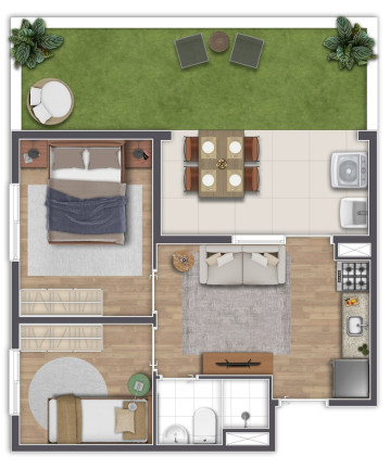 Imagem Apartamento com 1 Quarto à Venda, 34 m² em Mooca - São Paulo
