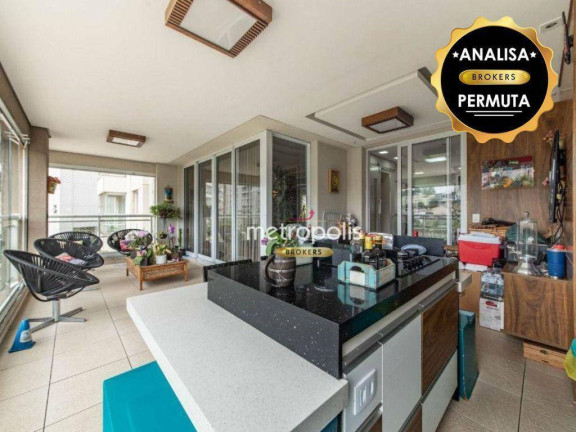 Apartamento com 3 Quartos à Venda, 186 m² em Santa Paula - São Caetano Do Sul
