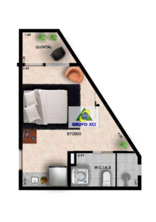 Imagem Studio com 1 Quarto à Venda, 210 m² em Ipiranga - São Paulo Imagem Studio com 1 Quarto à Venda, 210 m² em Ipiranga - São Paulo