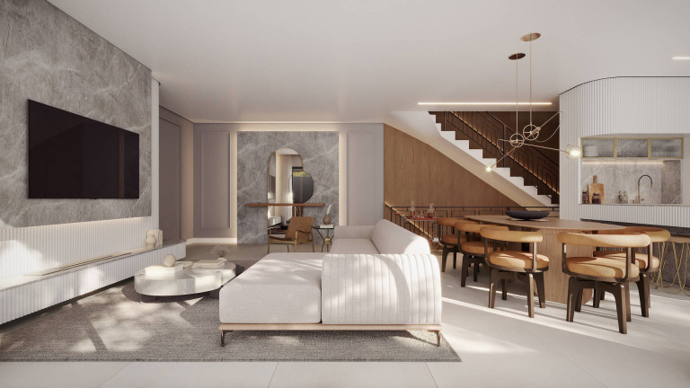 Imagem Casa de Condomínio com 3 Quartos à Venda, 266 m² em Ahú - Curitiba Imagem Casa de Condomínio com 3 Quartos à Venda, 266 m² em Ahú - Curitiba