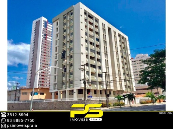 Apartamento com 3 Quartos à Venda, 125 m² em Tambaú - João Pessoa