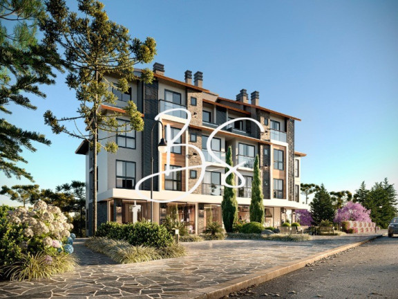 Apartamento com 2 Quartos à Venda, 68 m² em Rua Emílio Leobet - Gramado