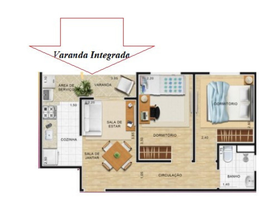 Imagem Apartamento com 2 Quartos à Venda, 43 m² em Jardim Três Irmãos - Taboão Da Serra Imagem Apartamento com 2 Quartos à Venda, 43 m² em Jardim Três Irmãos - Taboão Da Serra