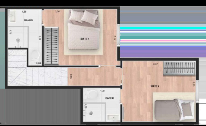 Imagem Apartamento com 2 Quartos à Venda, 42 m² em Vila Ema - São Paulo Imagem Apartamento com 2 Quartos à Venda, 42 m² em Vila Ema - São Paulo