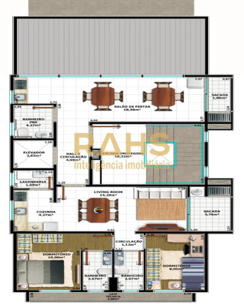 Imagem Apartamento com 2 Quartos à Venda, 58 m² em Iririú - Joinville Imagem Apartamento com 2 Quartos à Venda, 58 m² em Iririú - Joinville