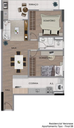 Imagem Apartamento com 2 Quartos à Venda, 58 m² em Aviação - Praia Grande Imagem Apartamento com 2 Quartos à Venda, 58 m² em Aviação - Praia Grande