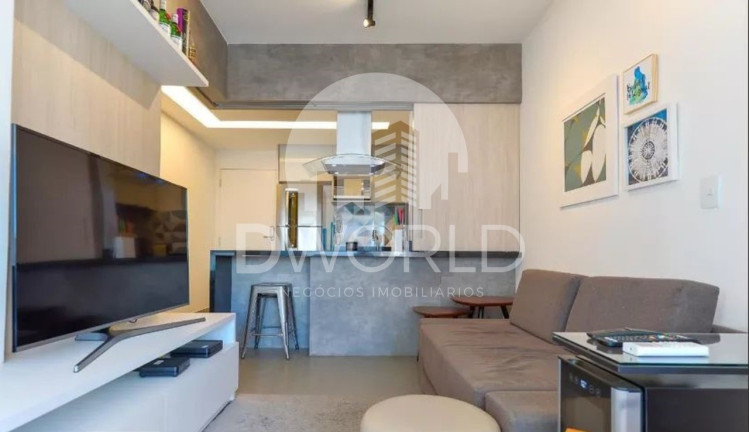 Imagem Flat com 1 Quarto à Venda, 45 m² em Pinheiros - São Paulo Imagem Flat com 1 Quarto à Venda, 45 m² em Pinheiros - São Paulo