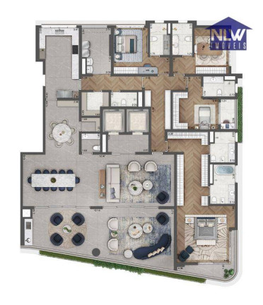 Apartamento com 4 Quartos à Venda, 360 m² em Indianópolis - São Paulo