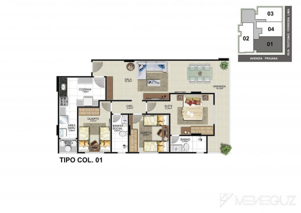 Imagem Apartamento com 2 Quartos à Venda, 70 m² em Praia Do Morro - Guarapari Imagem Apartamento com 2 Quartos à Venda, 70 m² em Praia Do Morro - Guarapari