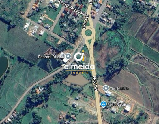 Terreno à Venda, 338 m² em Zona Rural - São João Do Polêsine