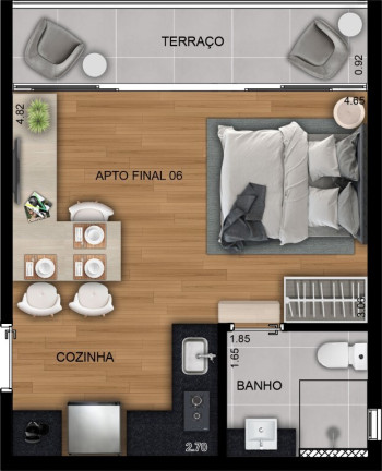 Imagem Apartamento com 1 Quarto à Venda, 32 m² em Itaim Bibi - São Paulo Imagem Apartamento com 1 Quarto à Venda, 32 m² em Itaim Bibi - São Paulo