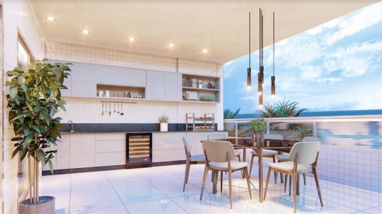 Imagem Apartamento com 2 Quartos à Venda, 86 m² em Guilhermina - Praia Grande