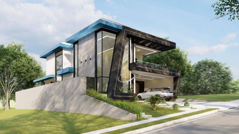 Imagem Sobrado com 3 Quartos à Venda, 239 m² em Condomínio Santa Mônica - Caçapava
