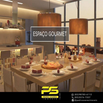 Apartamento com 2 Quartos à Venda, 66 m² em Manaíra - João Pessoa