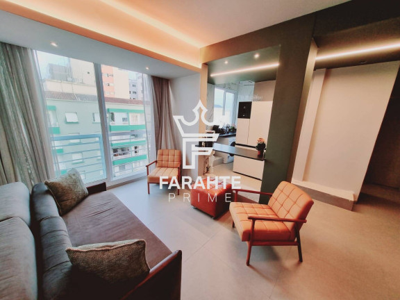 Imagem Apartamento com 1 Quarto à Venda, 48 m² em Embaré - Santos Imagem Apartamento com 1 Quarto à Venda, 48 m² em Embaré - Santos