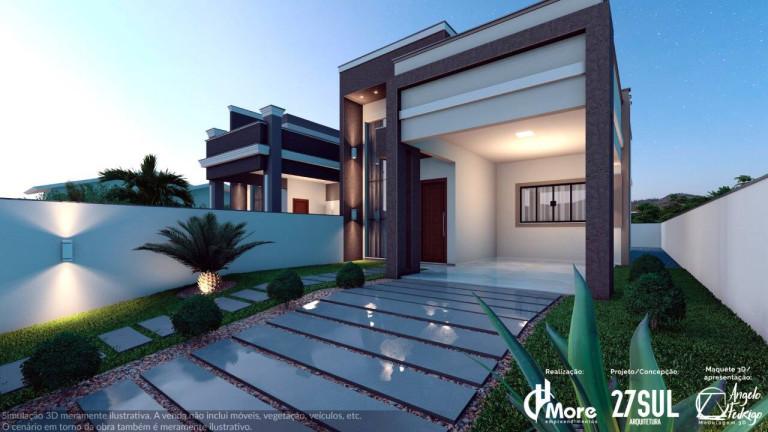 Imagem Casa com 3 Quartos à Venda, 90 m² em Bosque Da Mata - Tijucas